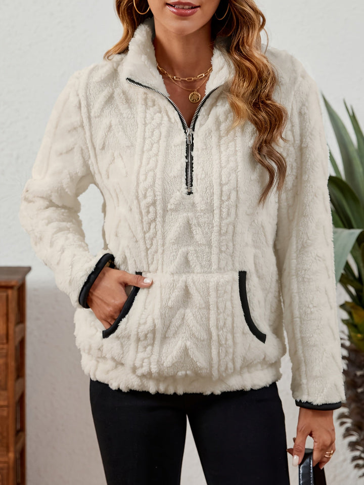 Delilah | Cozy Half-Zip Pullover