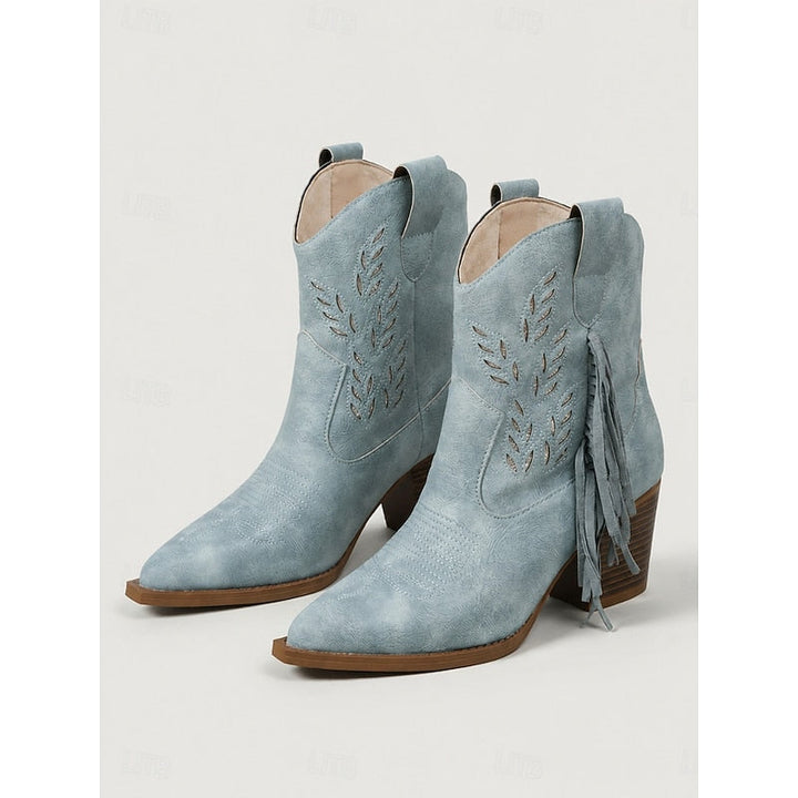 Corinne | Frynset Western Ankelstøvler
