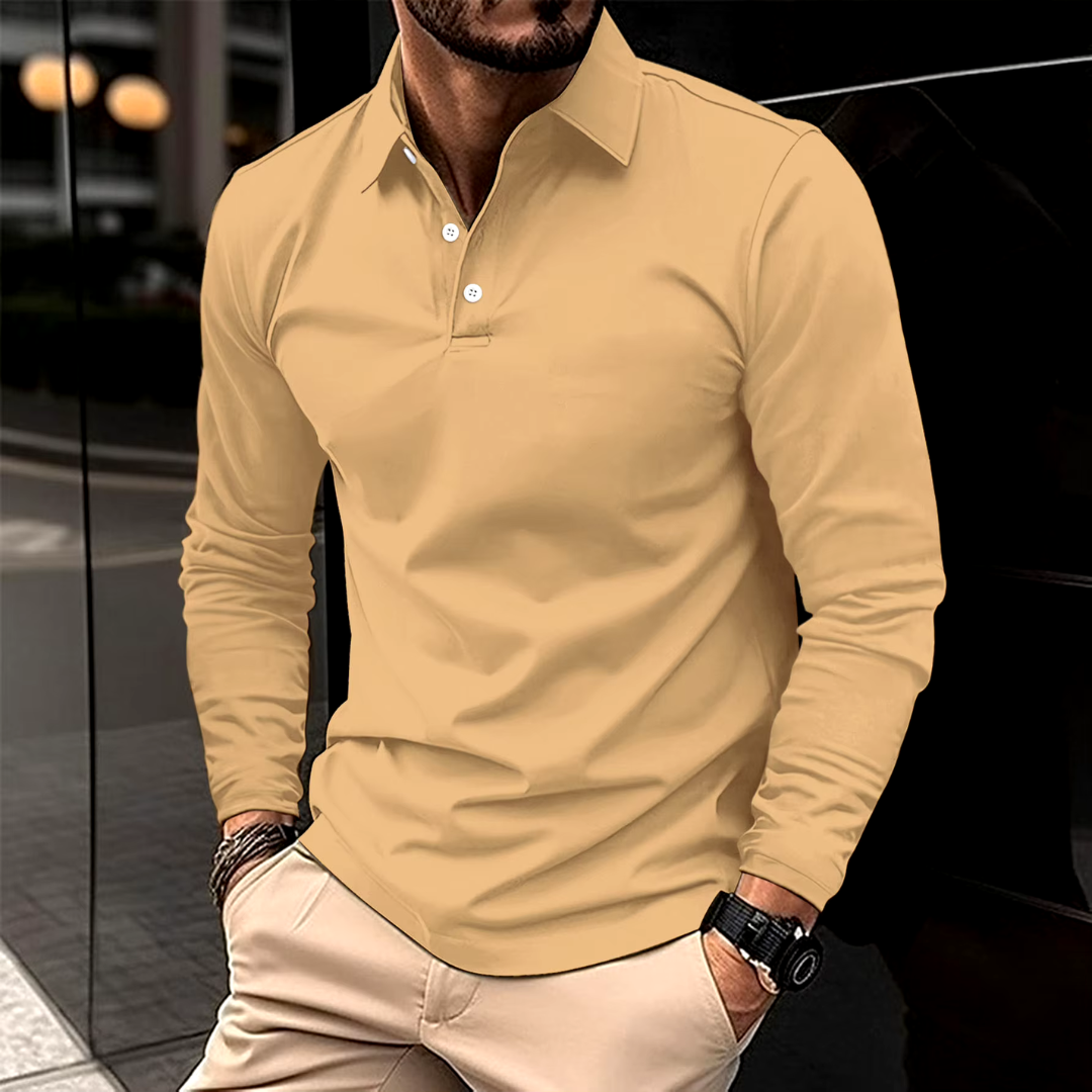 Luca | Smart Casual Langærmet Polo