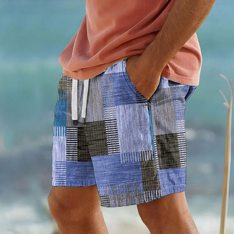 Dean | Patchwork Ferie Badshorts