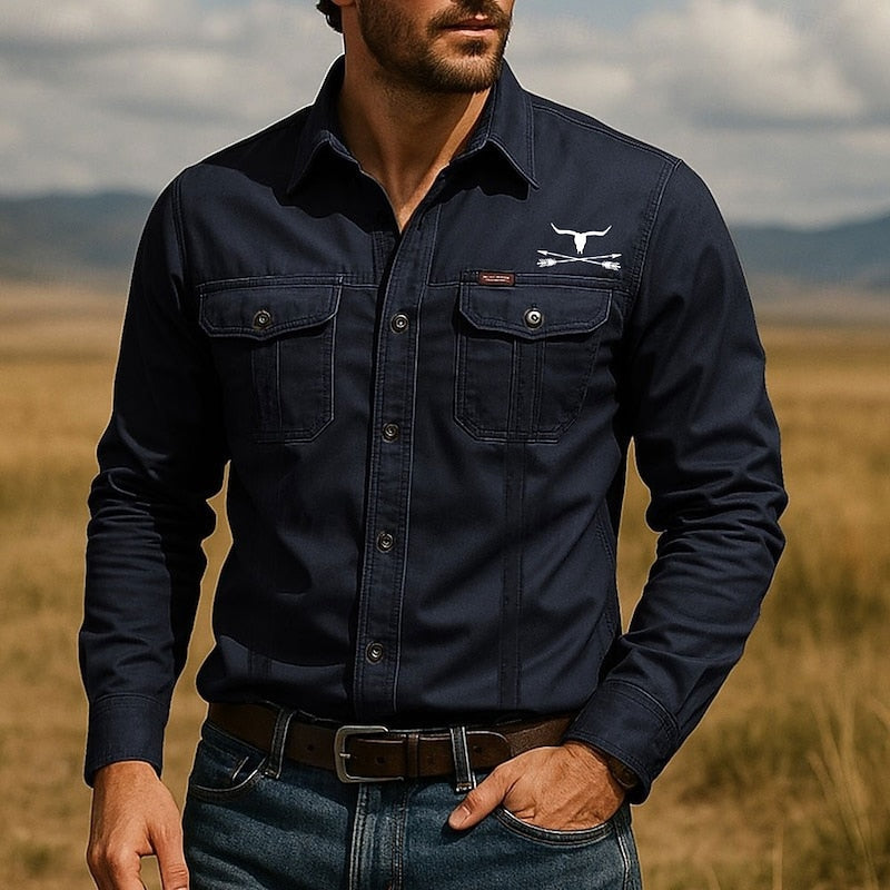 Wade | Robust Western Arbejds skjorte