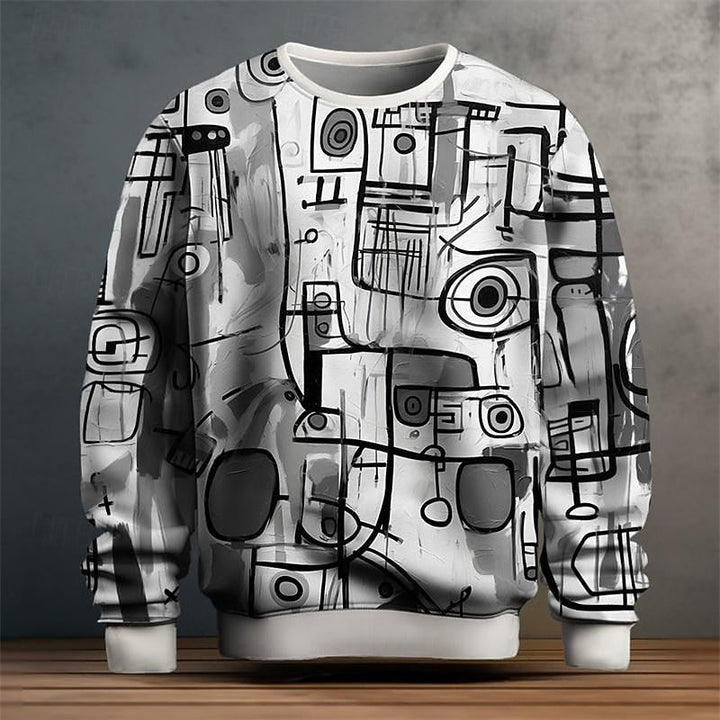 Nash | Kunstnerisk Crew Neck Sweatshirt