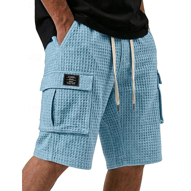 Landon | Teksturerede Cargo Shorts