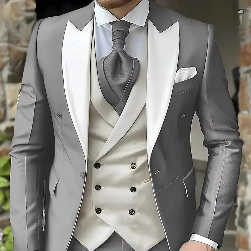 Miles | Skræddersyet Peak-Lapel Tre-delt Sæt