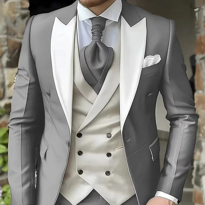 Miles | Skræddersyet Peak-Lapel Tre-delt Sæt