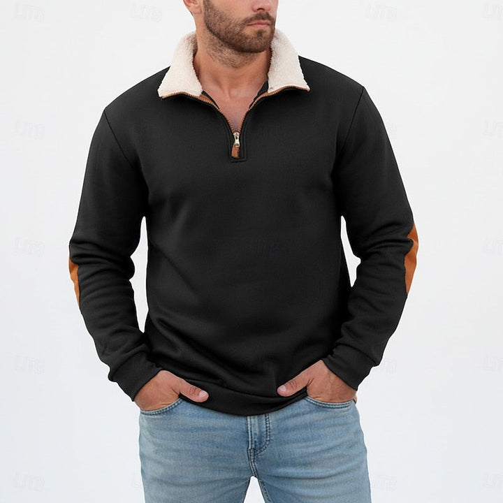 Sawyer | Stående Krave Halv-Zip Pullover
