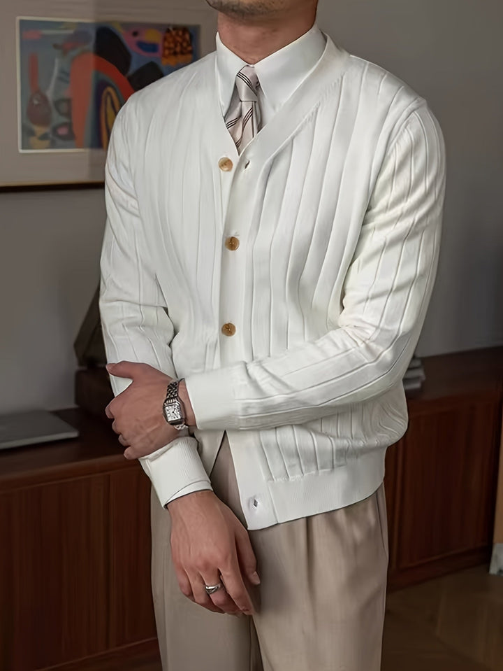 Arthur | Ribbede Knappede Cardigan