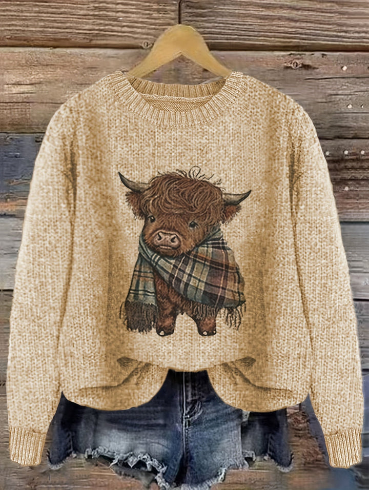 Gretchen | Cozy Crewneck Sweater