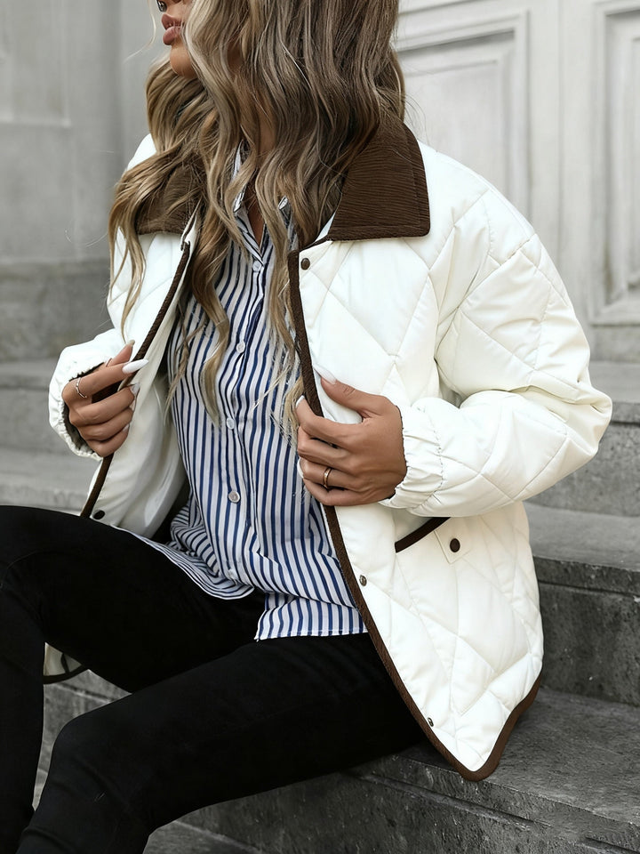 Imogen | Diamantquiltet Polstret Jakke