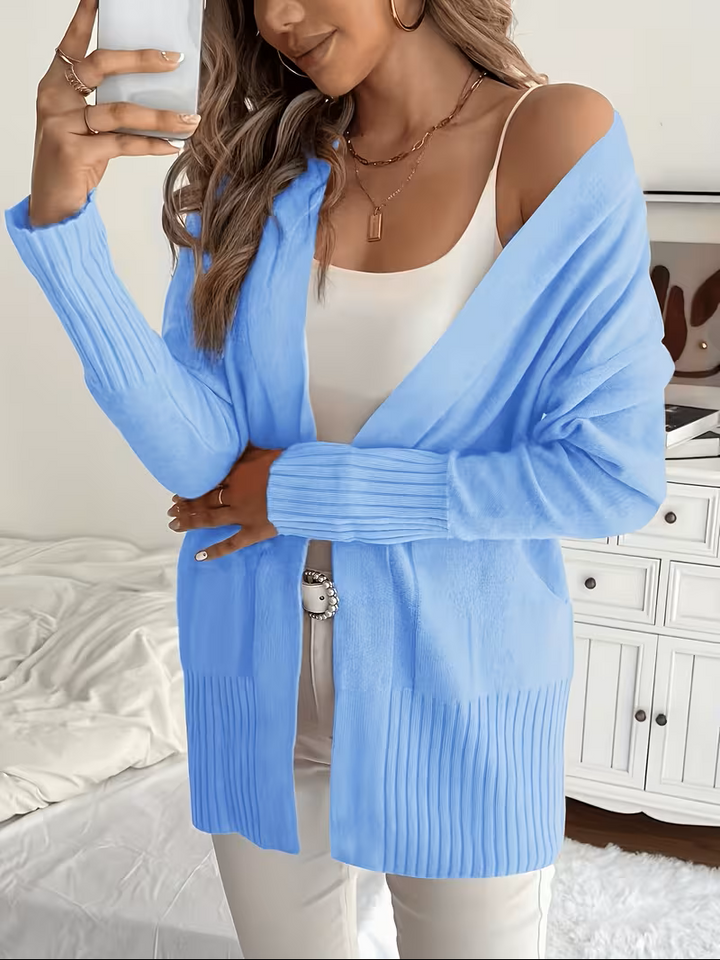 Deanna | Afslappet Åben-Front Cardigan