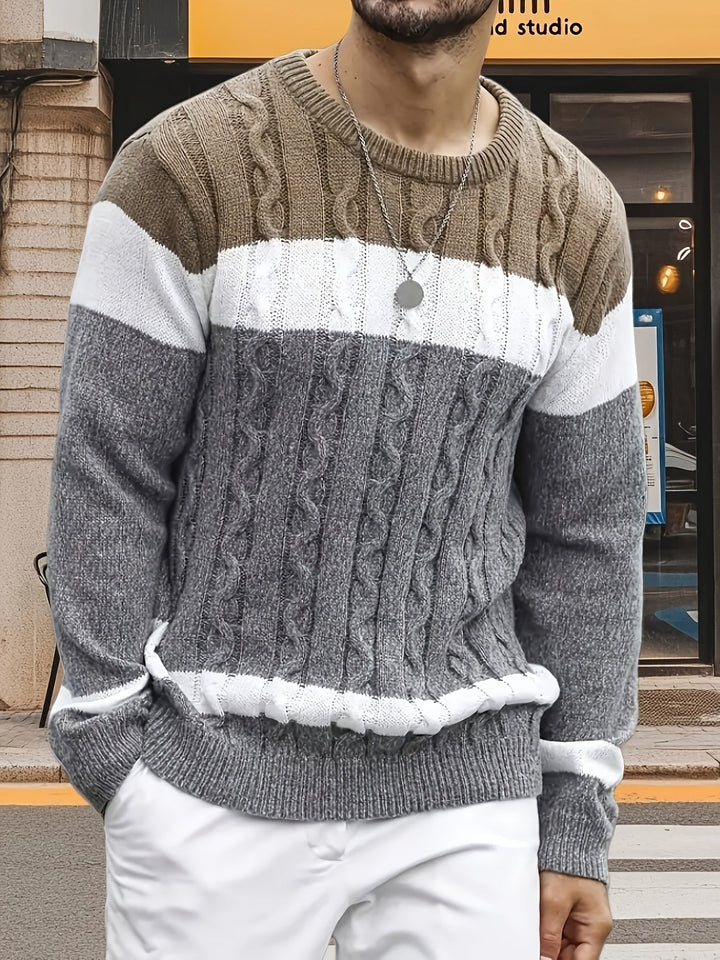 Mason | Klassisk Kabelstrik Pullover