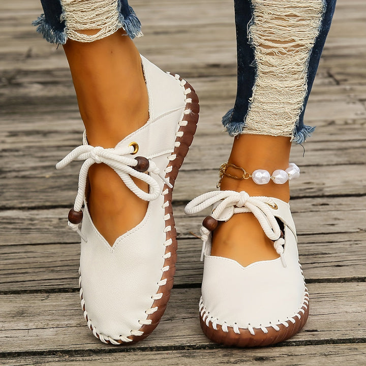 Annette | Håndlavede Snørebånd Flats