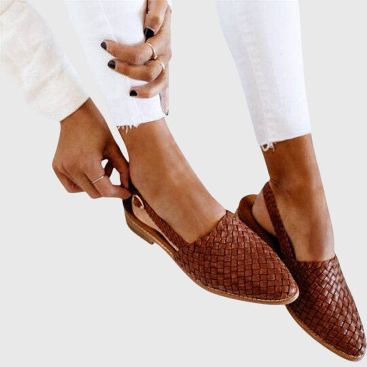 Maeve | Vevet Spidsede Flats