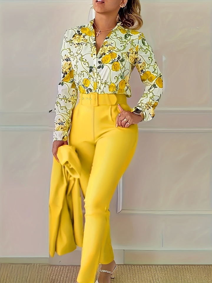 Susanna | Elegant Blomster To-Delt Sæt