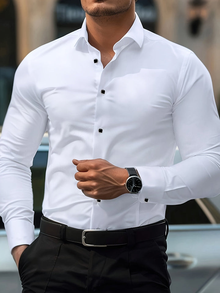 Bradley | Raffineret Slim-Fit Skjorte