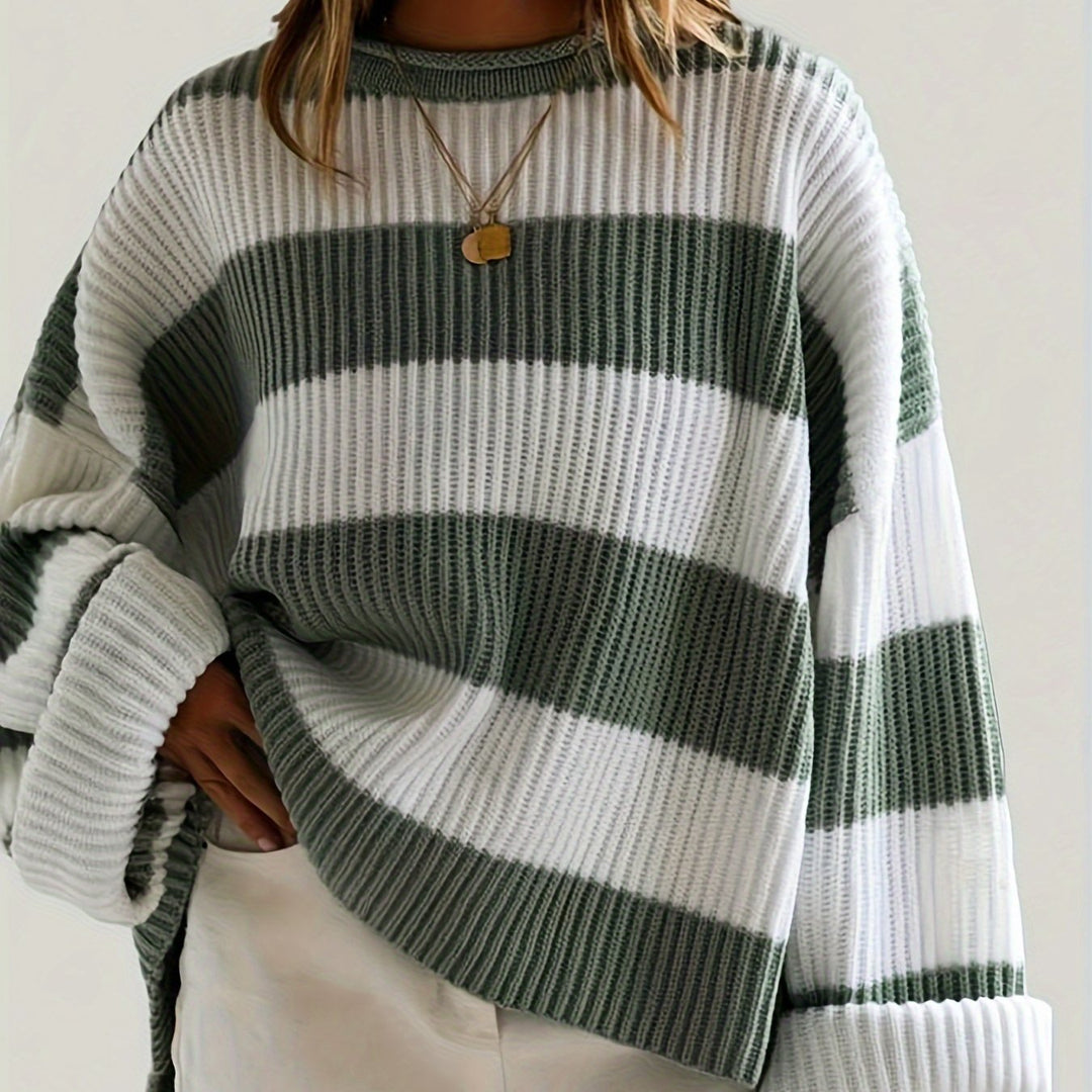 Ivy | Afslappet Farveblok Sweater