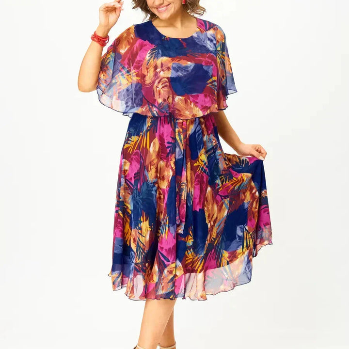Eileen | Floral Midi Kjole