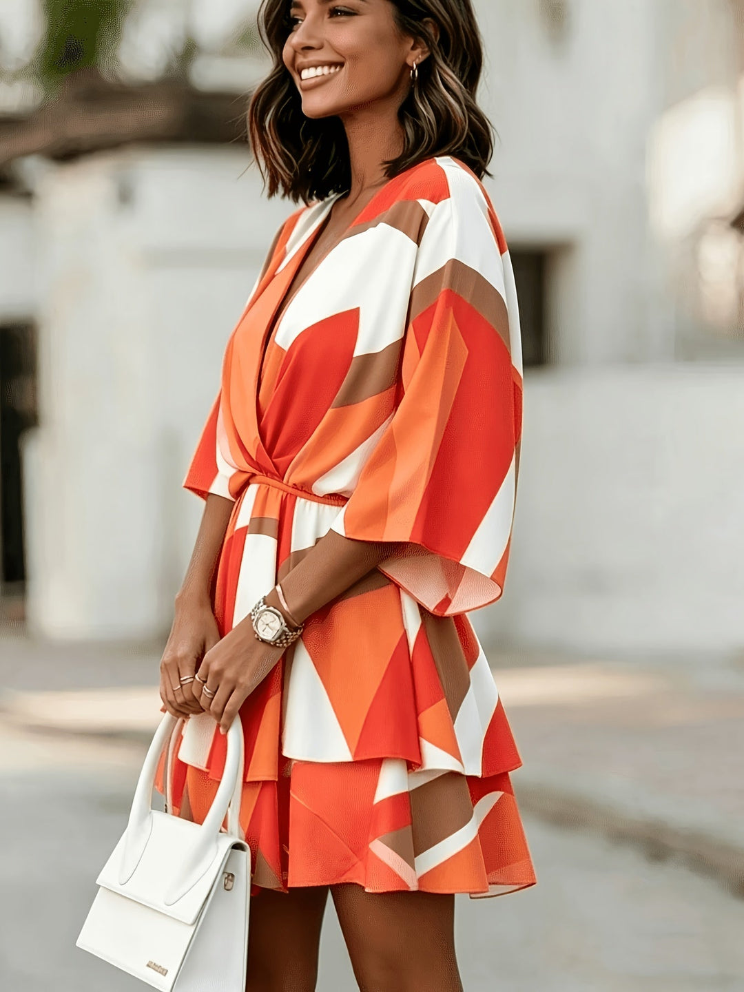 Rosanna | Flydende Batwing Wrap Kjole