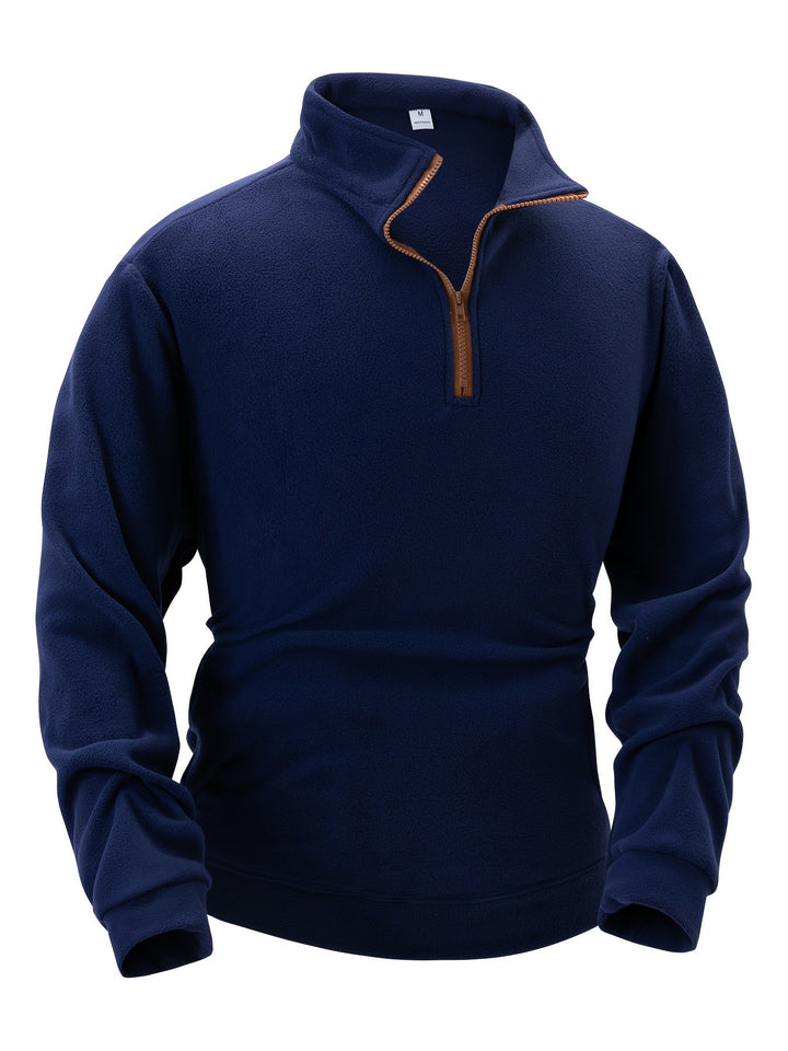 Colton | Stand-Krave Halv-Zip Pullover