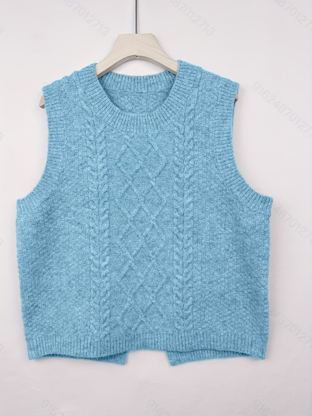 Brooke | Kabelstrikket Sweater Vest