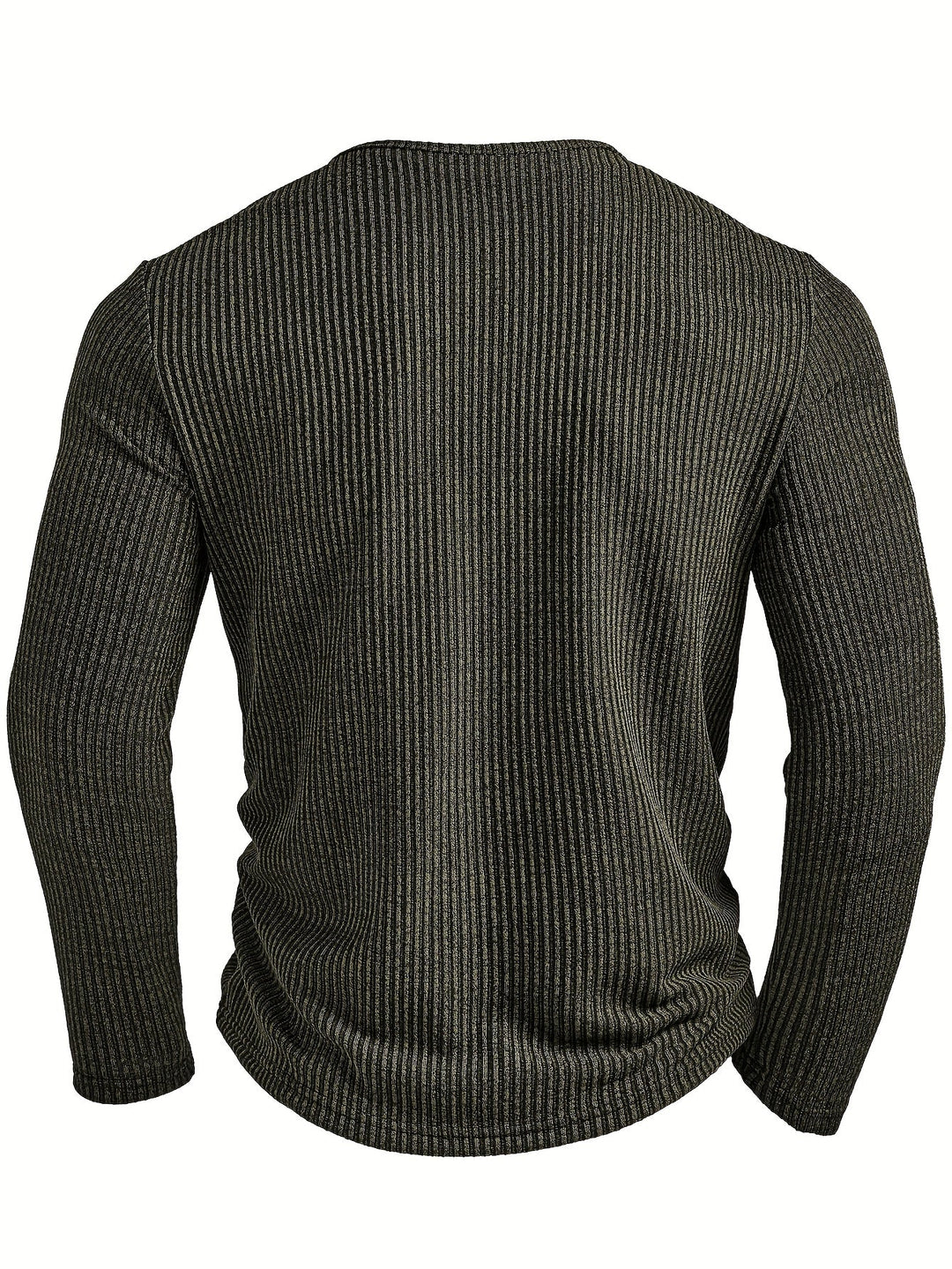 Griffin | Struktureret Ribbet Henley Skjorte