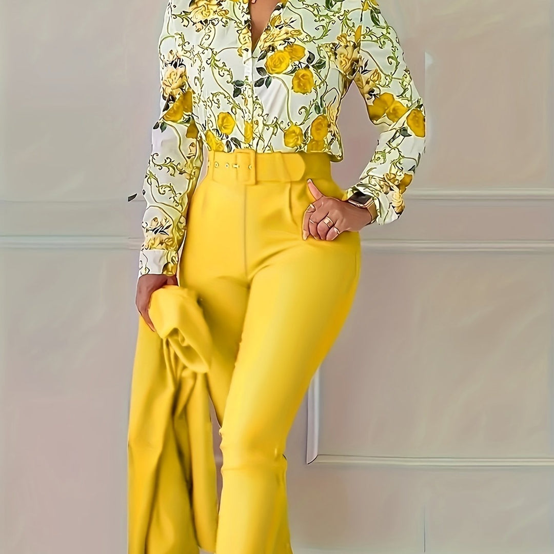 Susanna | Elegant Blomster To-Delt Sæt