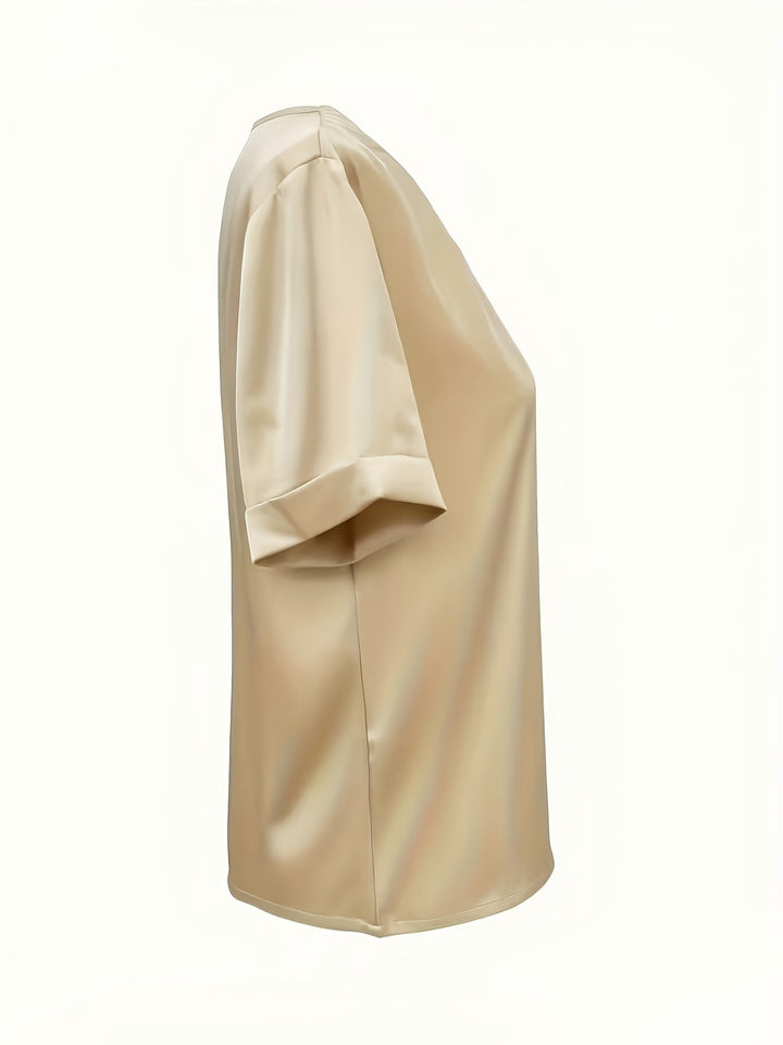 Estelle | Draperet V-Hals Bluse