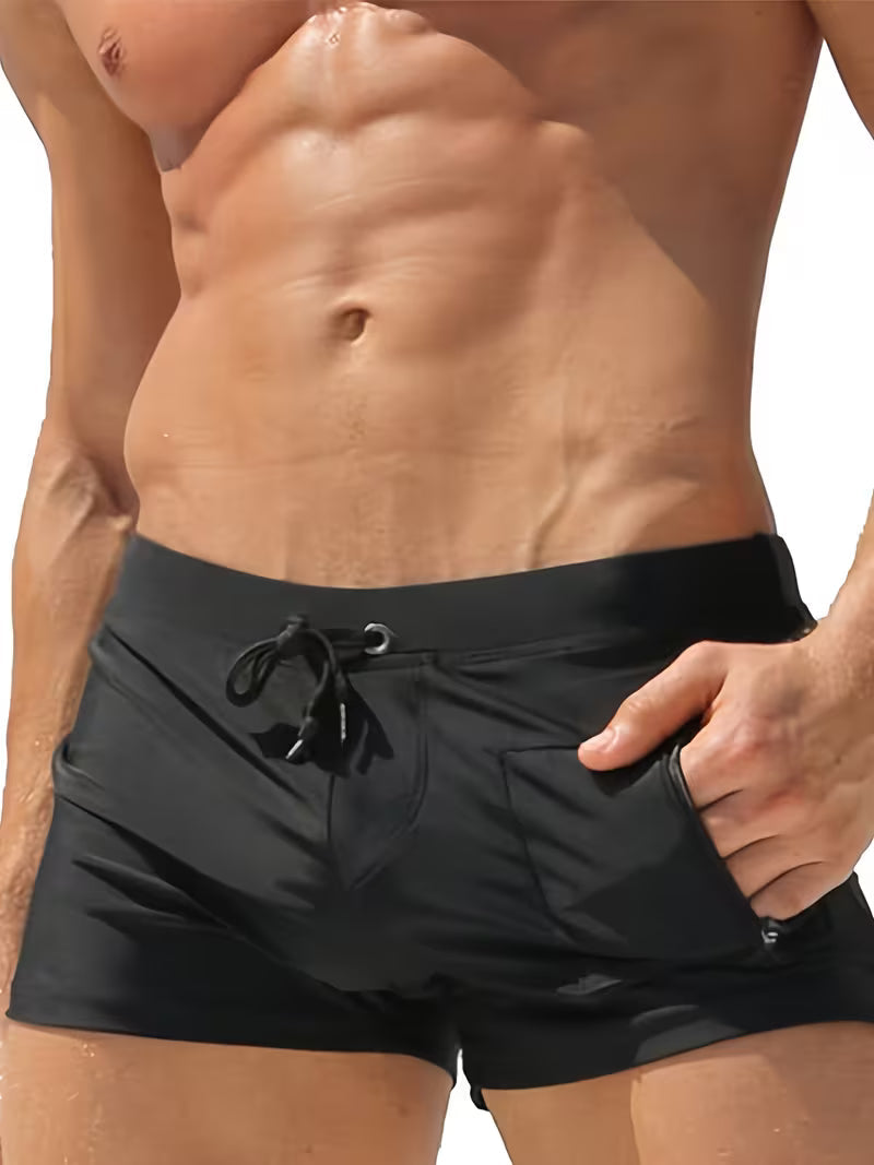 Tanner | Trendy Lynlås Boxer Svømmetrusser
