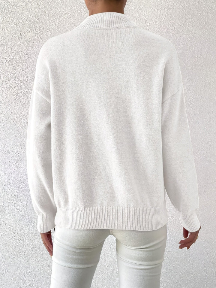 Lorelei | Raffineret Mock Neck Sweater