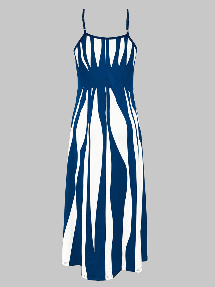 Nadine | Flowing V-Hals Maxi Kjole