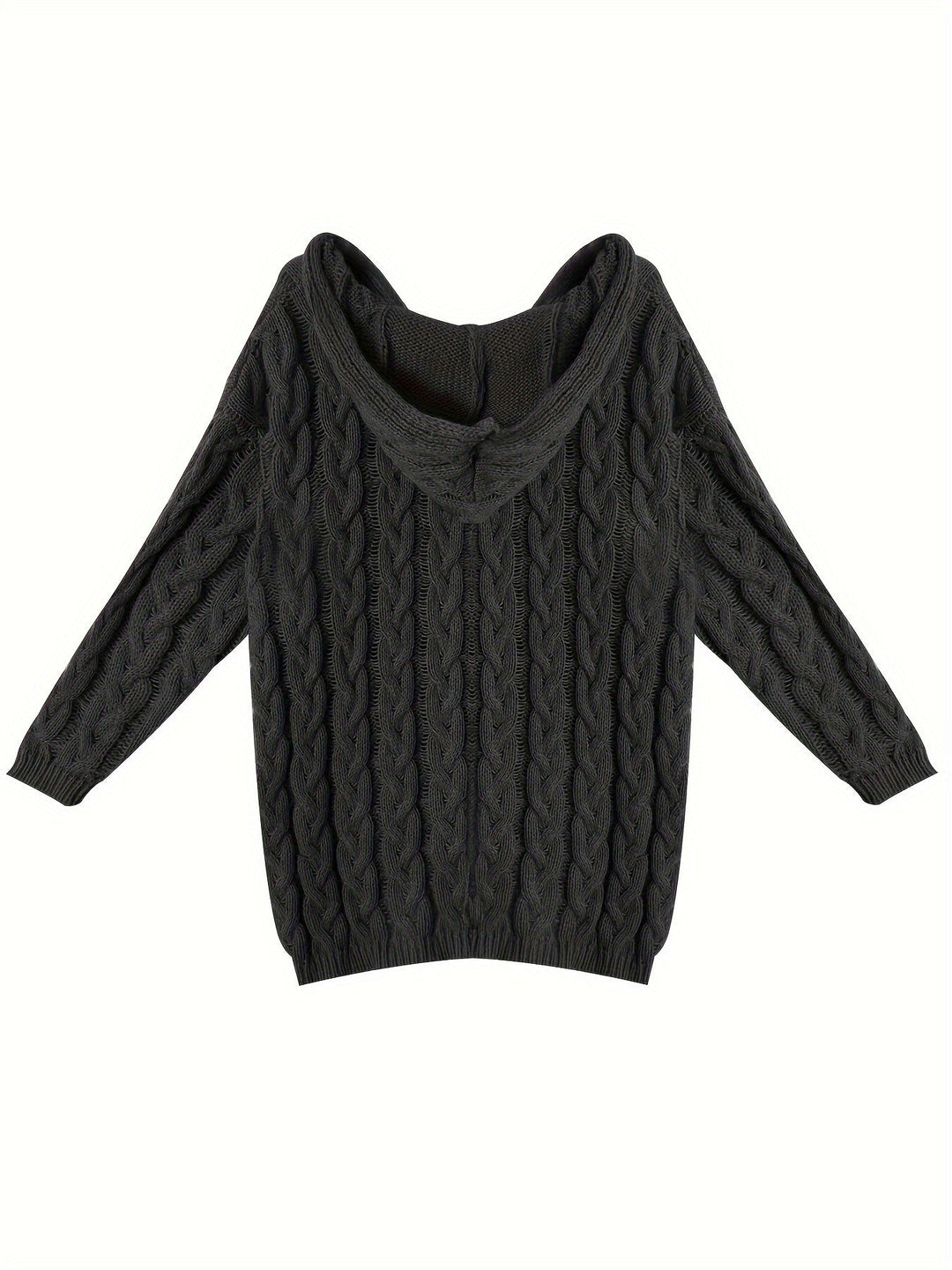 Florence | Afslappet Kabelstrik V-Hals Sweater