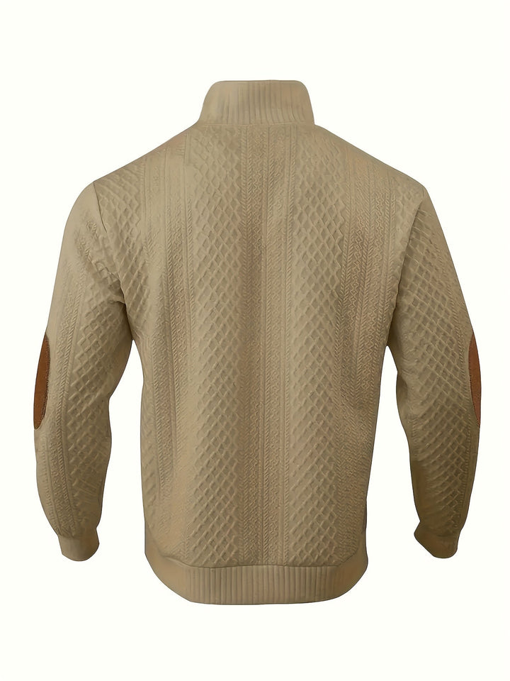 Ronan | Ståkrave Knap Henley Sweater