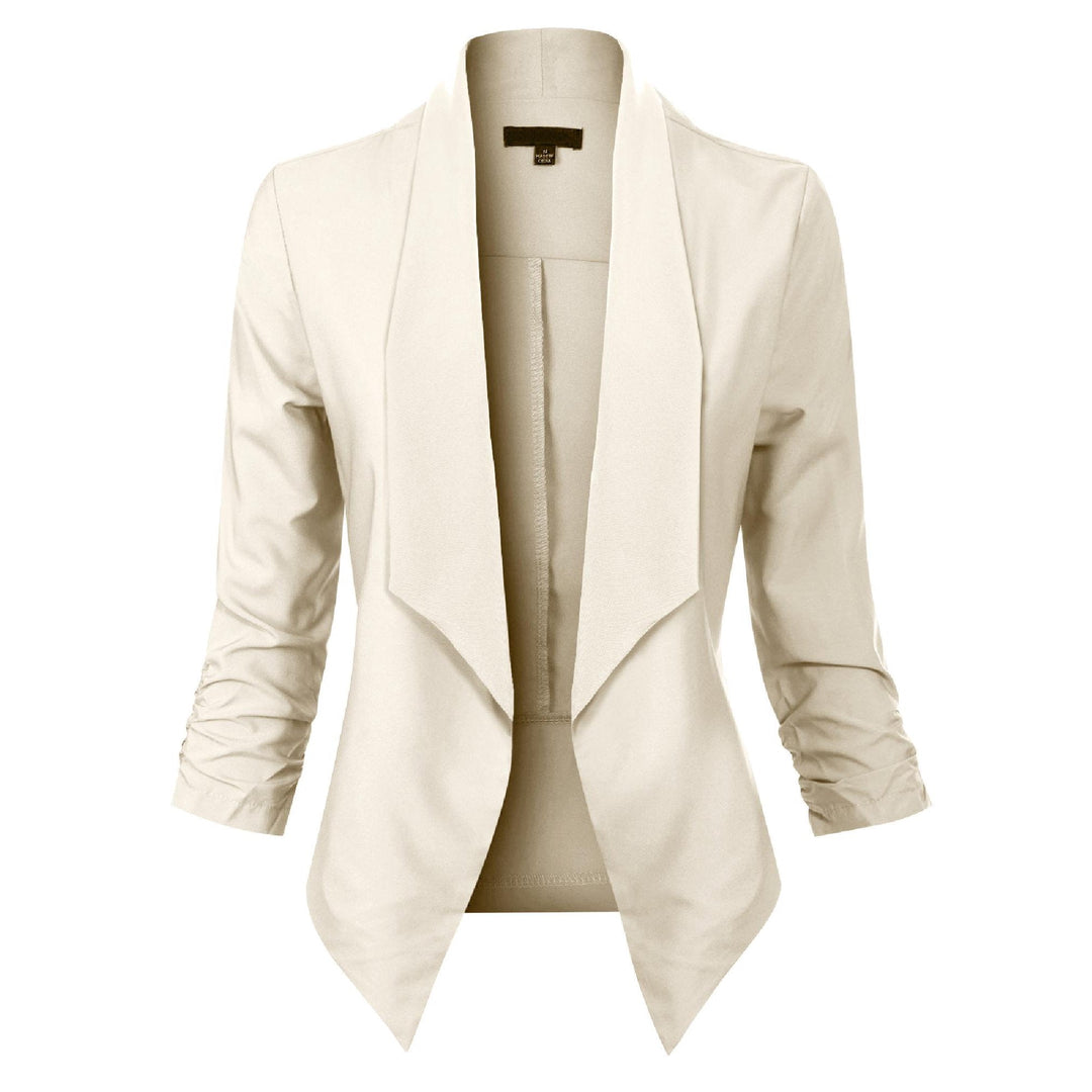 Penelope | Åben-Front Draperet Blazer