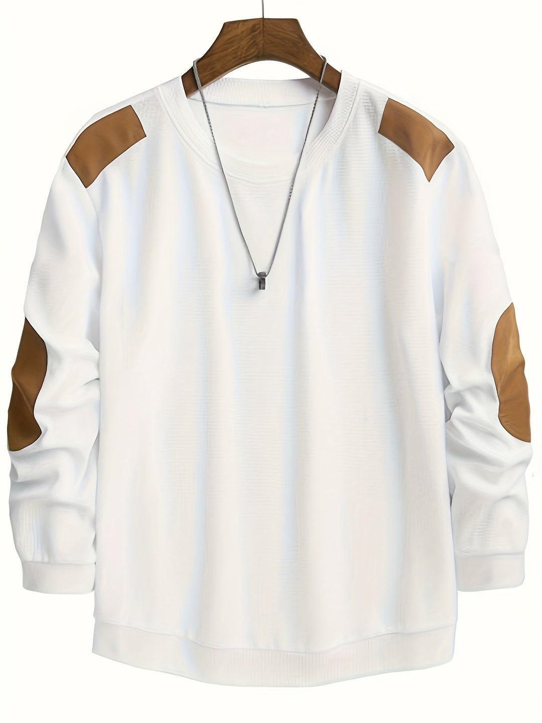 Aaron | Tekstureret Elbow-Patch Pullover