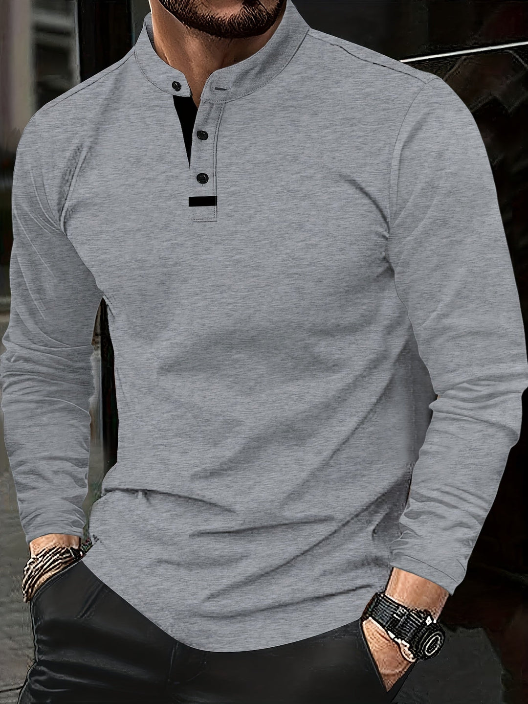 Jasper | Raffineret Langærmet Henley