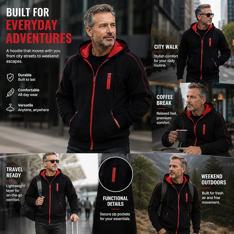 Dorian | Full-Zip Hættetrøje