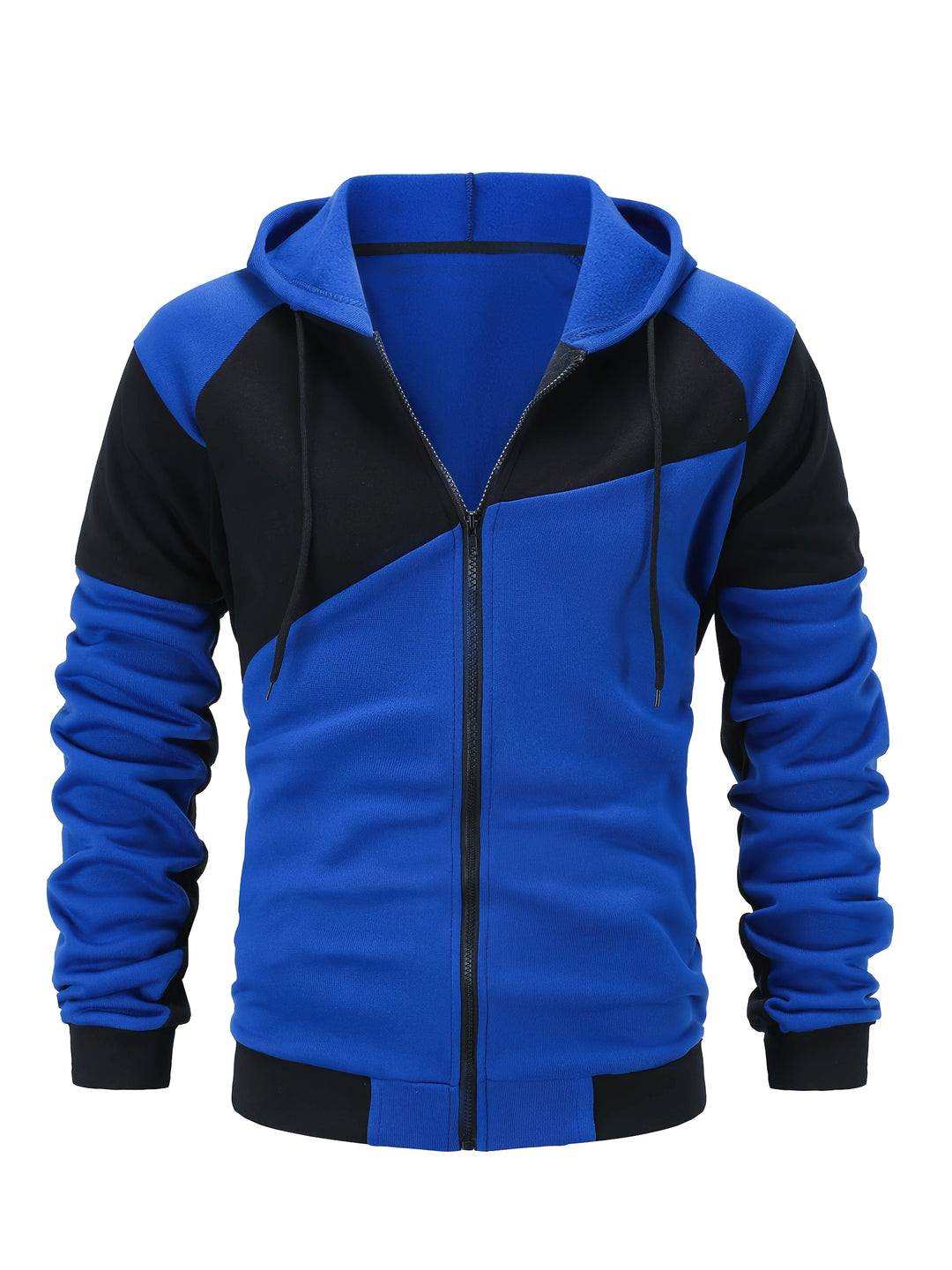 Bryce | Farveblok Zip-Up Hættejakke