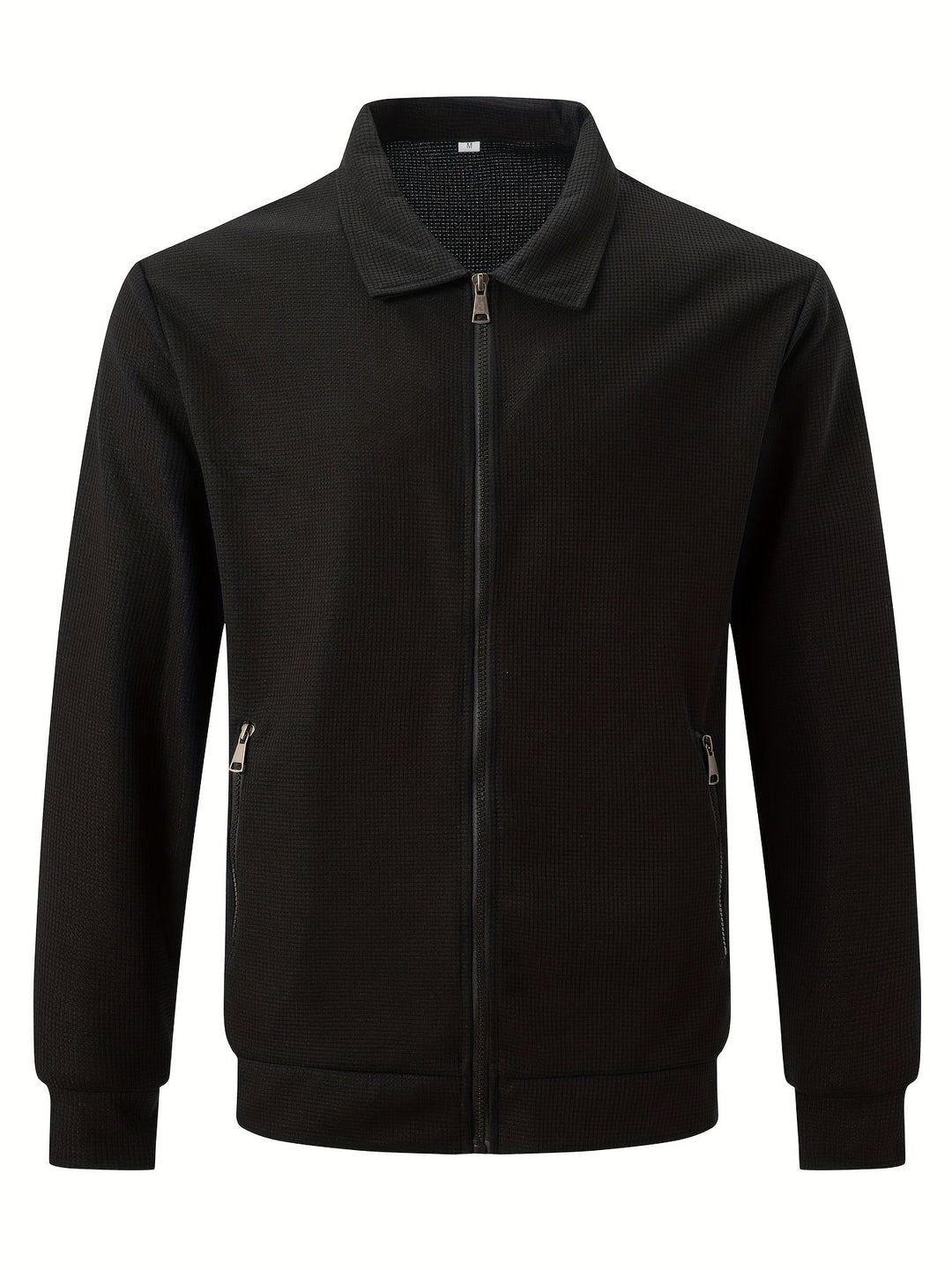 Cameron | Tekstureret Zip Jakke