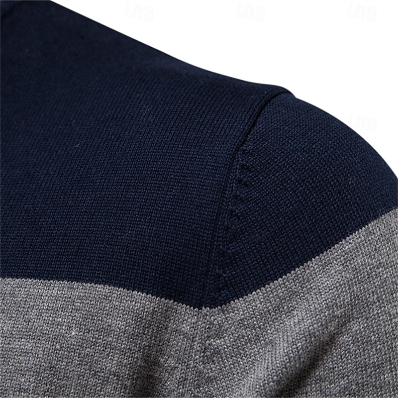 Gerald | Quarter-Zip Striktrøje