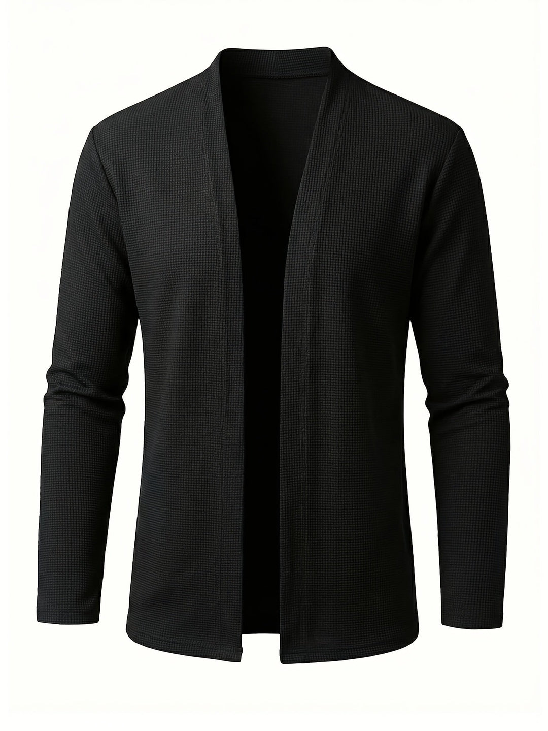 Theodore | Åben-Front Tekstureret Cardigan