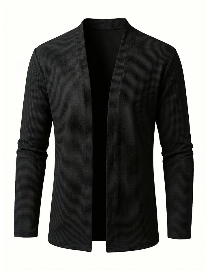 Theodore | Åben-Front Tekstureret Cardigan