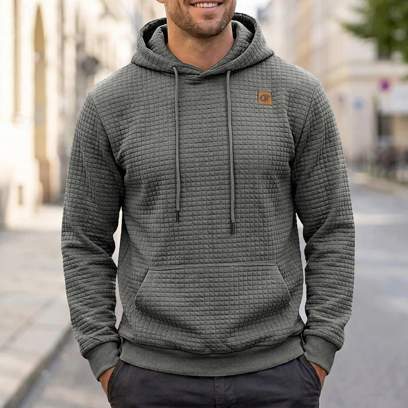 Bryce | Tekstureret Komfort Hoodie