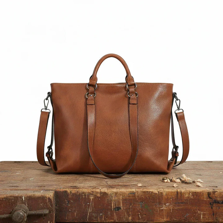 Charlotte | Klassisk Vintage Skuldertaske