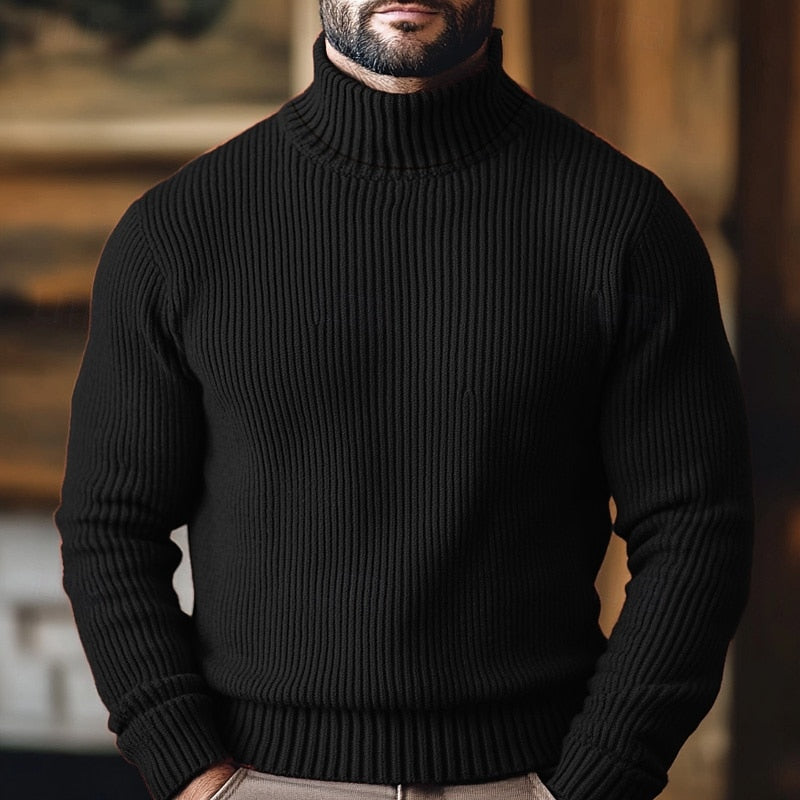 Jonathan | Ribbet Turtleneck Sweater