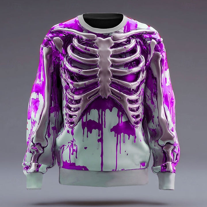 Rory | Halloween Skelet Crew Neck Sweatshirt