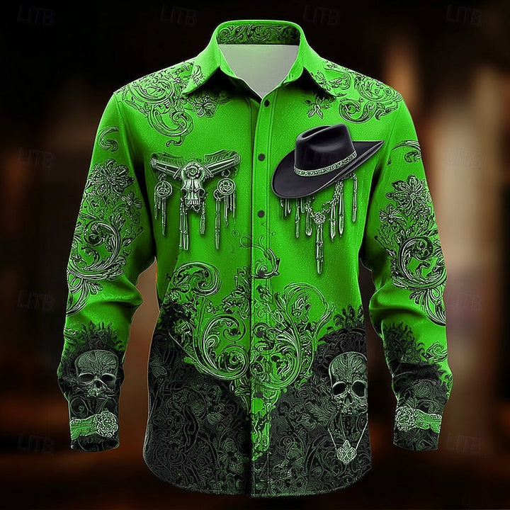Clint | Western Halloween Statement Skjorte