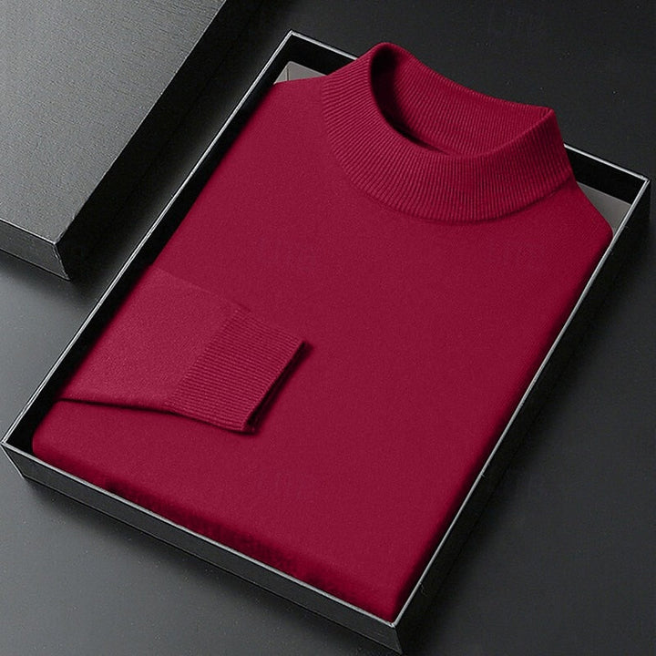 Winston | Raffineret Mock Neck Sweater