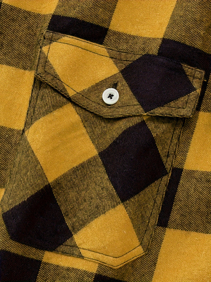 Miles | Klassisk Tjekket Flannel Skjorte