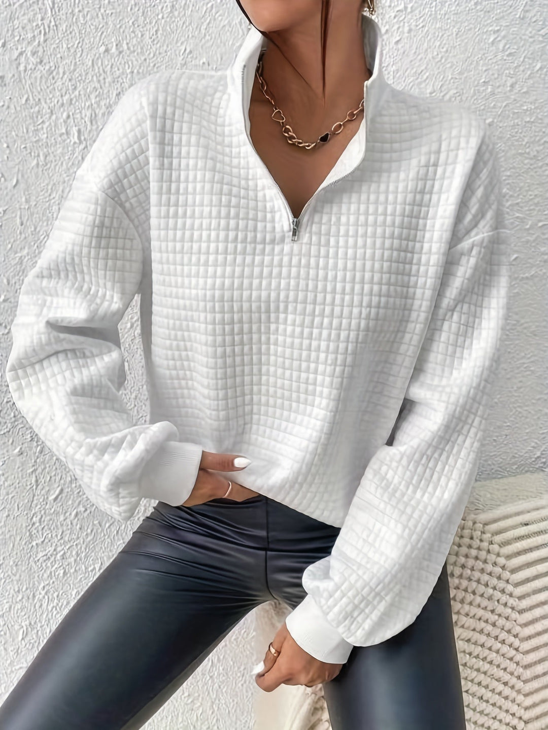 Susanna | Afslappet Quarter-Zip Pullover