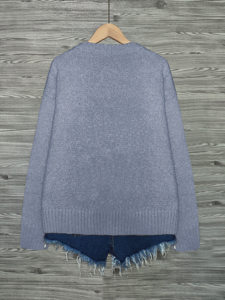 Tamara | Cozy Kat-Print Sweater